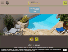 Tablet Screenshot of hoteltambour.com